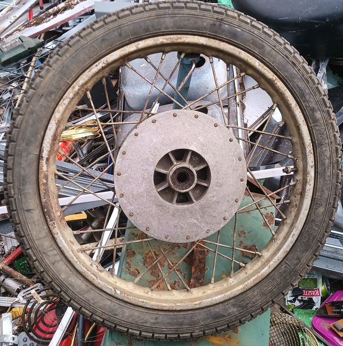 Koło wózka bocznego 19 panonia iż junak