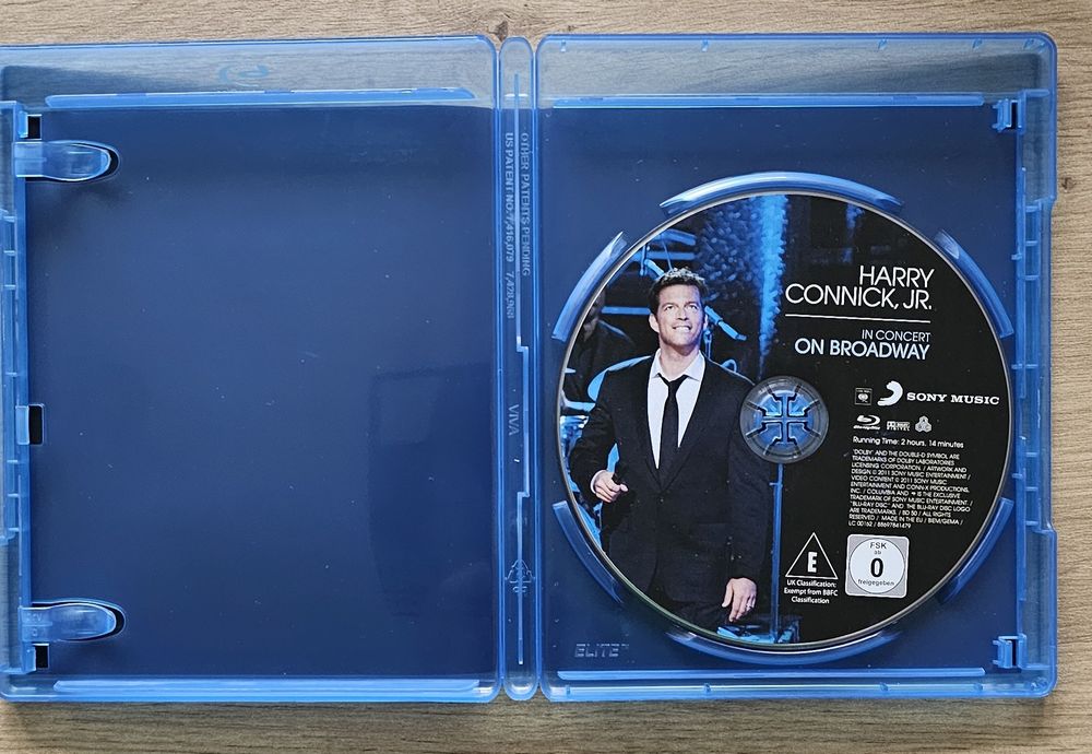 Harry Connick Jr in Concert on Broadway blu-ray.