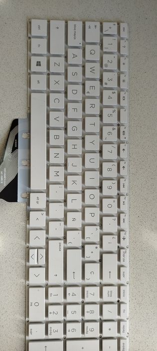 Teclado para portátil hp