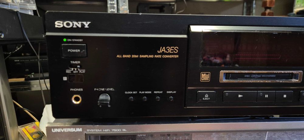 Odtwarzacz Sony Minidisc  JA3ES