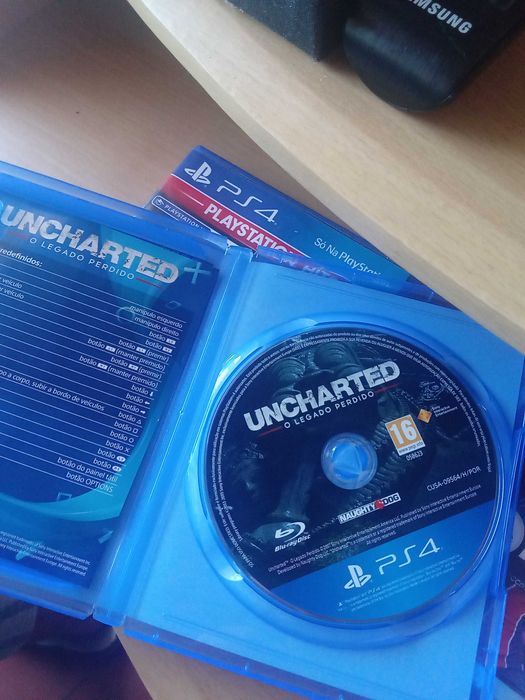 Jogo ps4 FIFA 21, gran turismo sports, uncharted legado perdido