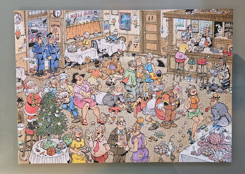 Puzzle HAASTEREN 500 New Year Celebration! Sylwester! Święta!