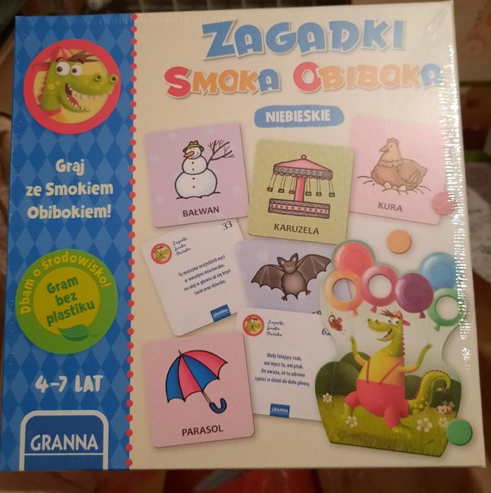 Granna zagadki smoka obiboka gra kalambury nowa w folii edukacyjna