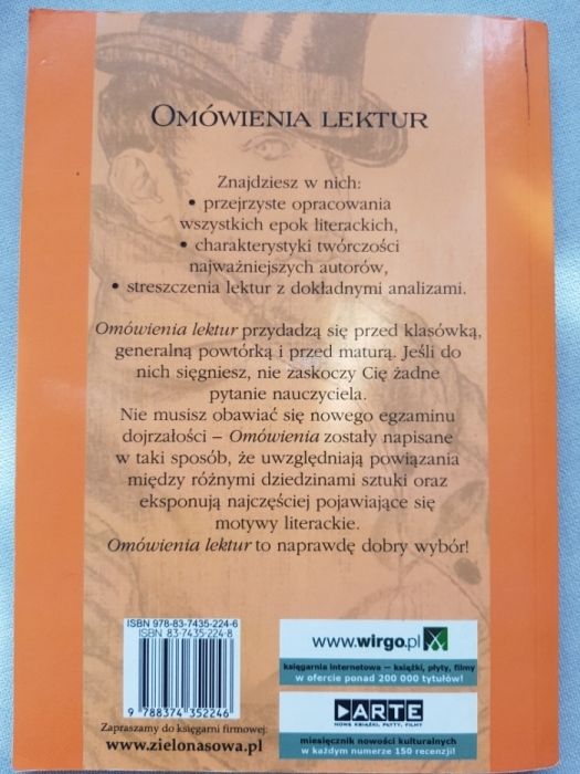 Omówienie lektur Młoda Polska