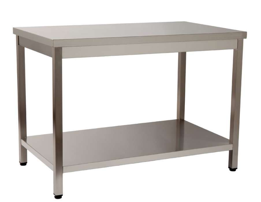 Banca reta c/prar. e pode ter pio e portas de correr em inox material