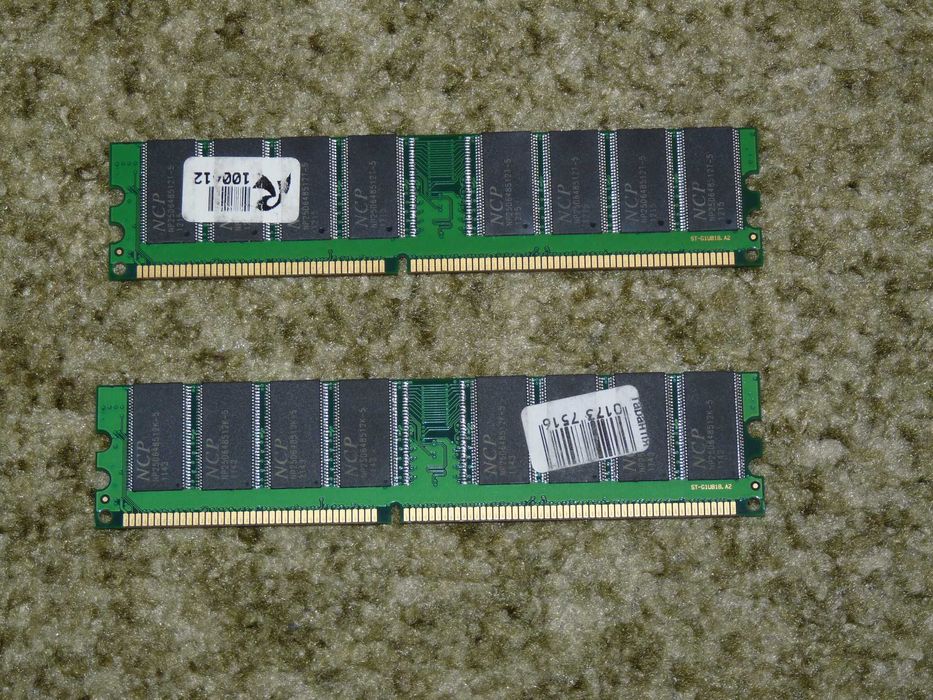 Пам'ять DDR1, DDR2, DDR3 DDR4 (1GB, 2GB, 4GB, 8GB) DIMM i SoDIMM