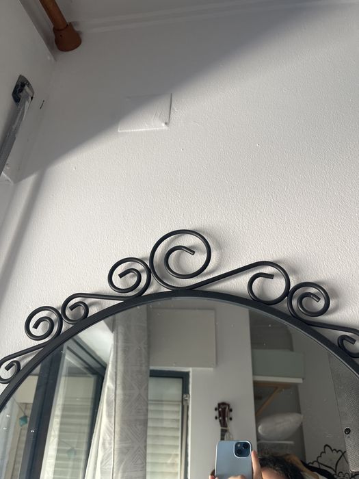 Espelho preto Ikea