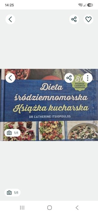 Książka dieta śródziemnomorska