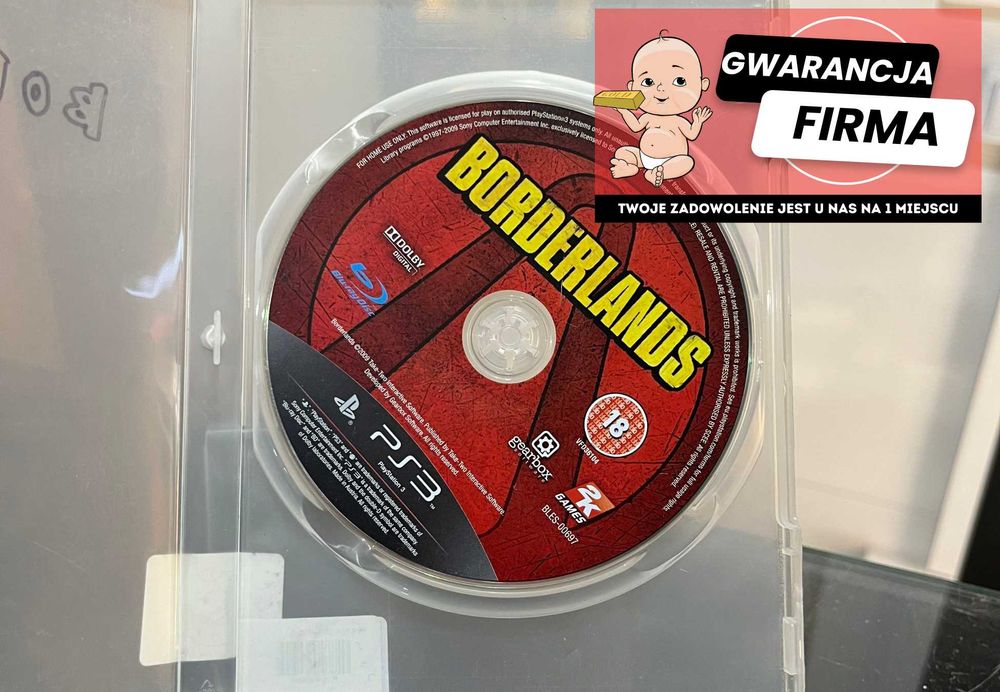 Gra PS3 Borderlands | Używana  | Porysowana | Inne Pudełko |