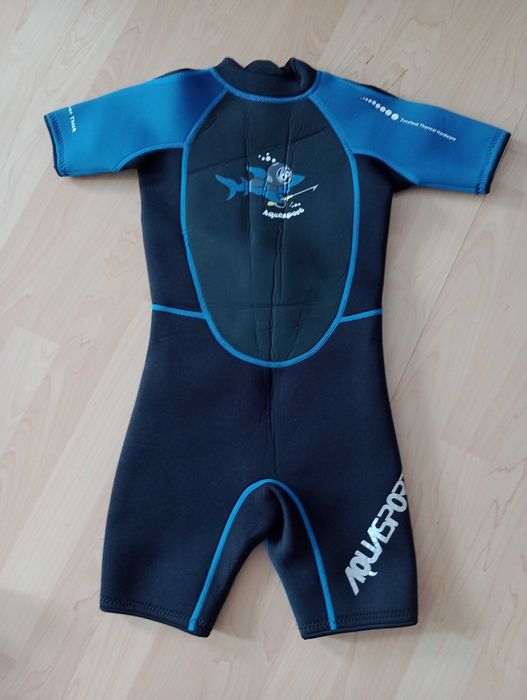 Pianka neoprenowa 3,5 mm Aquasport z termo podszewką na 7 -8 lat