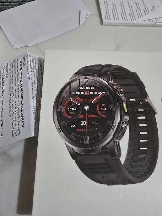 Smatwatch 1.85 cala ekran
