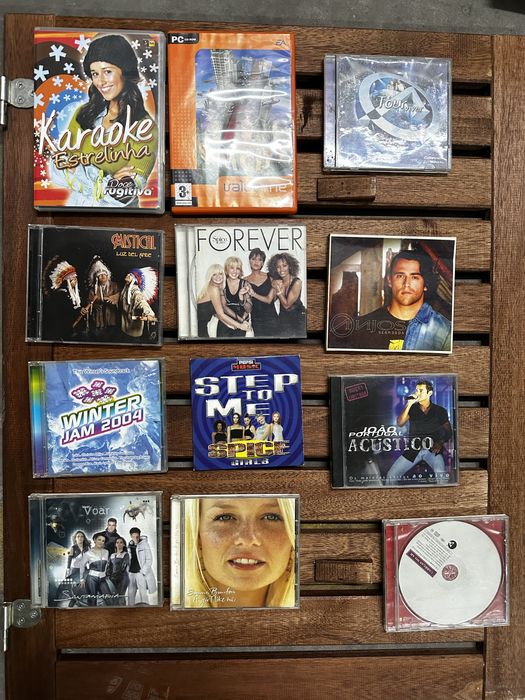 Cd’s e DVD’s anos  90/2000