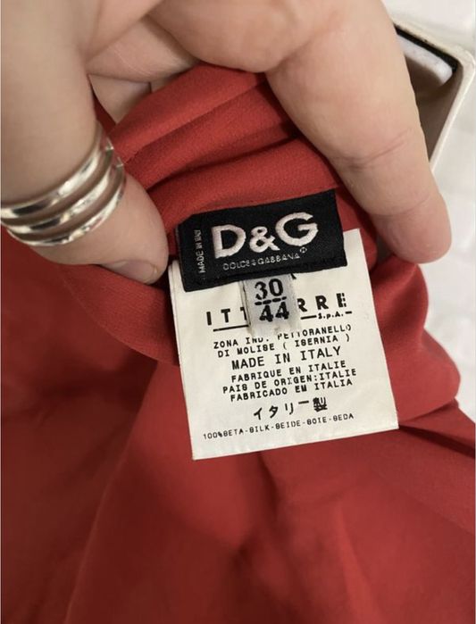 Блуза шовк dolce & gabbana