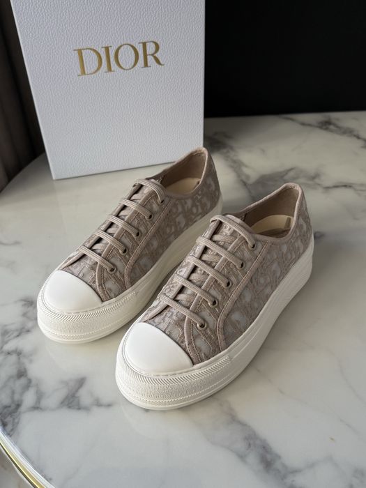 Trampki Dior Walkn Platform Beige