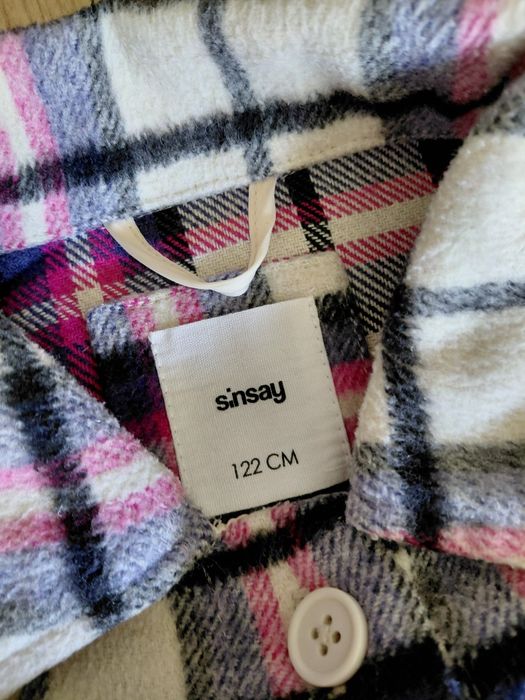 Kurtka koszulowa w kratkę