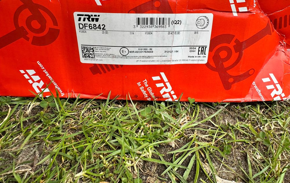 Tarcza hamulcowa TRW6842