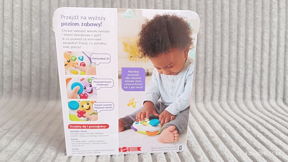 Zabawka interaktywna Wesoły padzik malucha od Fisher Price