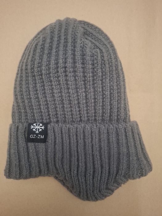 Тепла зимова шапка | Утеплена | Універсальний розмір | Чоловіча / Жіно