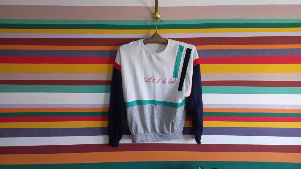 Винтажная кофта Adidas vintage Made in France