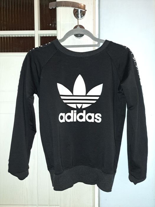 bluza czarna adidas