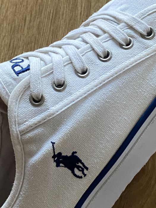 Polo Ralph Lauren 45 tenisówki męskie białe