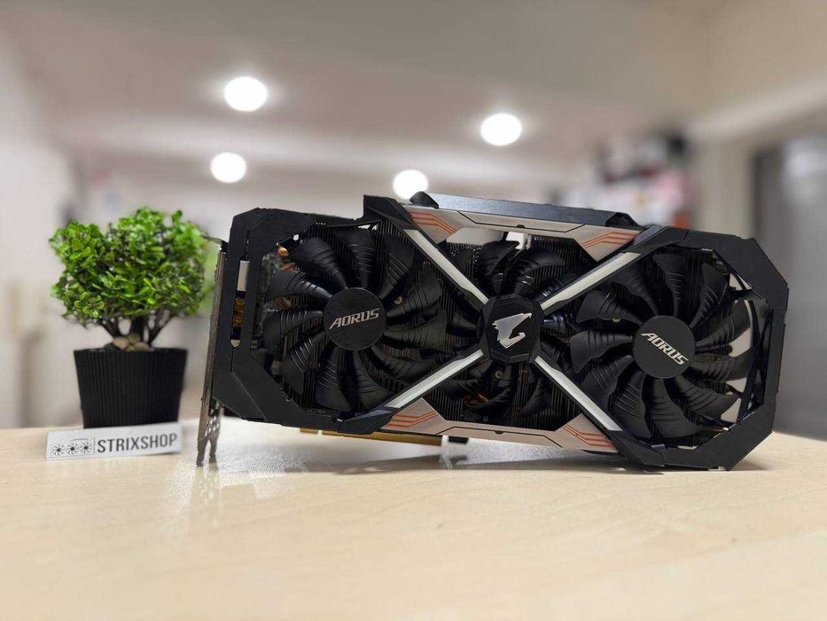 Відеокарта Gigabyte GeForce GTX 1080 AORUS 8192MB Б/в + Гарантія 3 місяці!