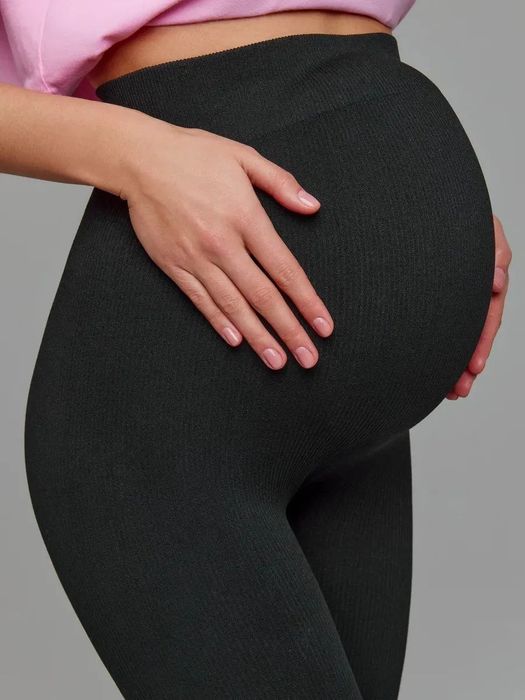 Лосини в рубчик для вагітних жінок S-2XL