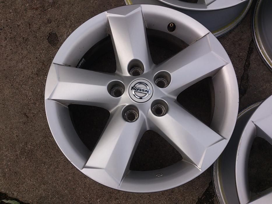 Alufelgi 16 Nissan Juke XTrail Qashqai Primera P12 Leaf Maxima 5x114,3