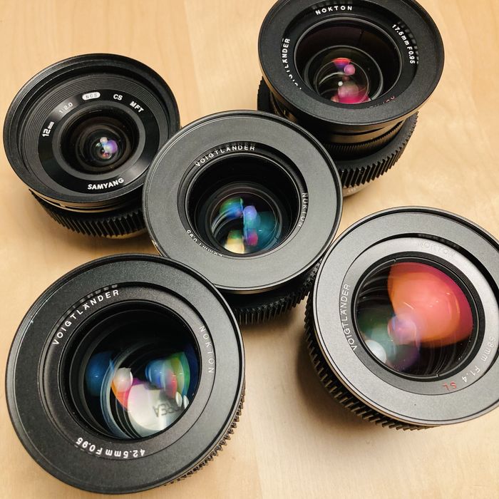 Blackmagic Pocket 4K + Voigtlander Nokton