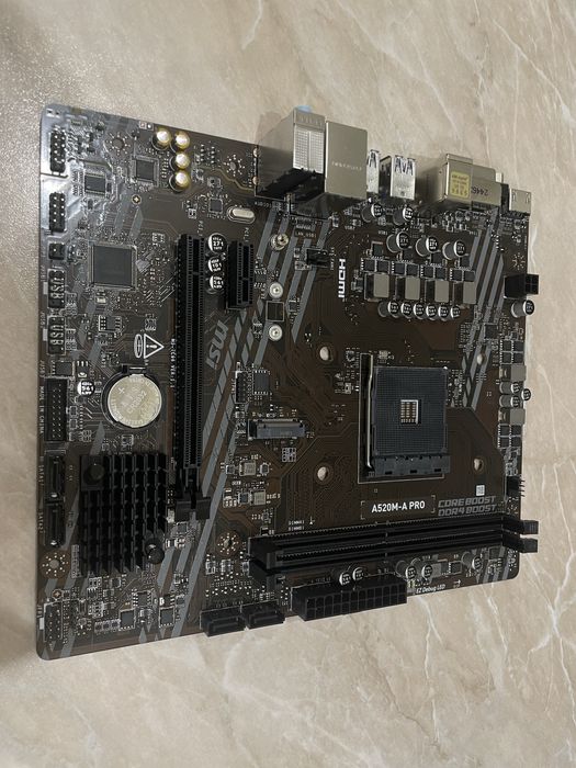 Материнська плата MSI A520M-A PRO