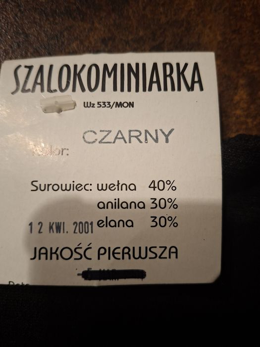 Nowa,męska szalokominiarka 115 cm długości. Klasyk 2001 r.
