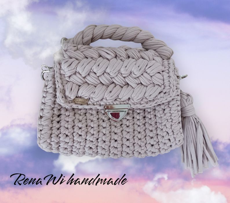 Torebka handmade IVORY