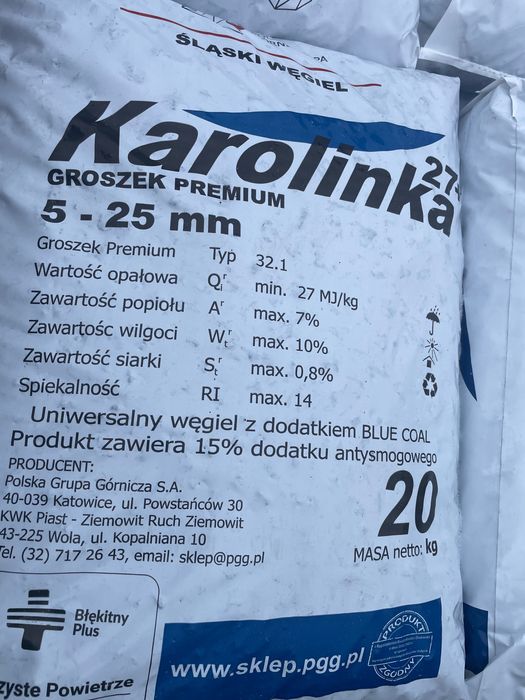 Groszek Karolinka - worki po 20kg