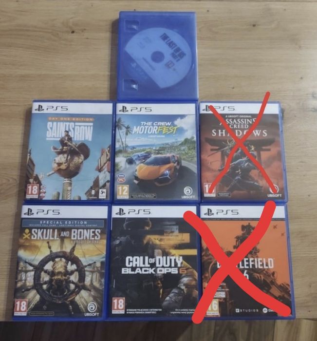 Gry PS4/ps5 stan idealny