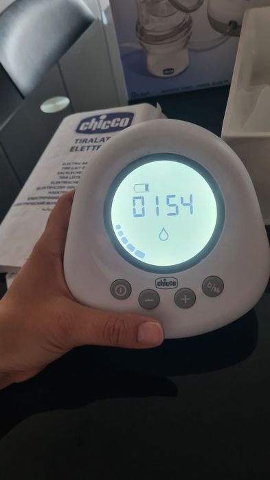 Bomba eléctrica de leite
