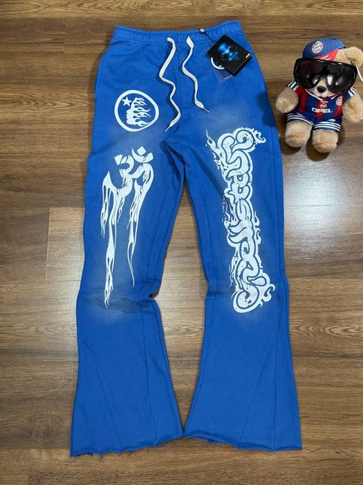 hellstar blue pants