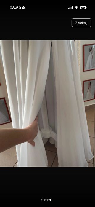 Suknia ślubna zwiewna