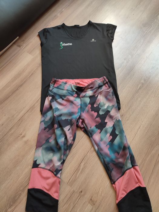 Strój sportowy fitness siłownia rozmiar S M