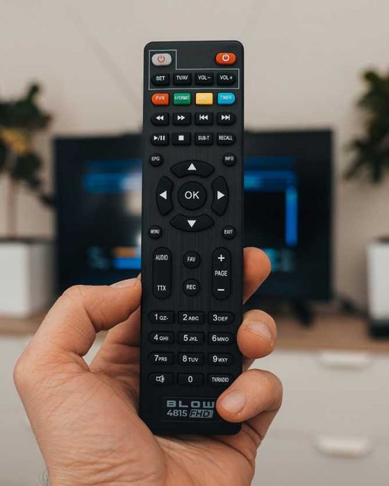 Dekoder DVB-T2 Full HD – Tuner TV Naziemnej HDMI HEVC + Pilot