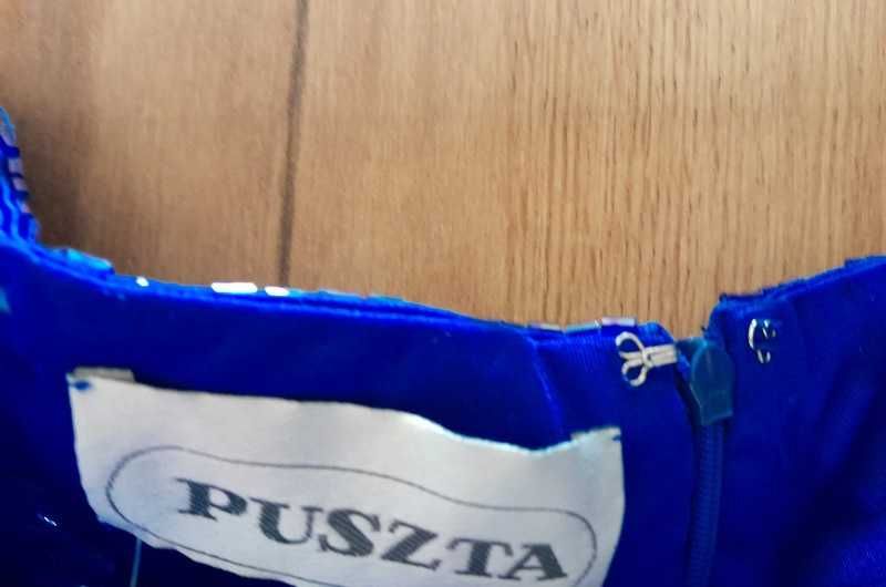 Cekiny z sukienka na ramiona, bez pleców, obcisła, suknie na bal M/L