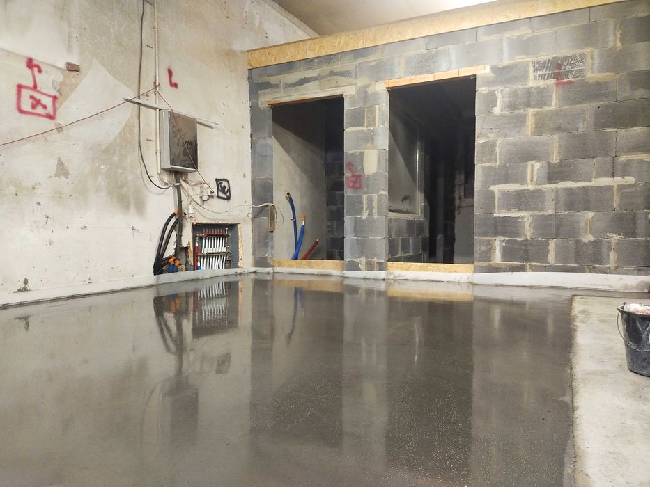 Wylewki maszynowe, Posadzki przemysłowe, Styrobetony