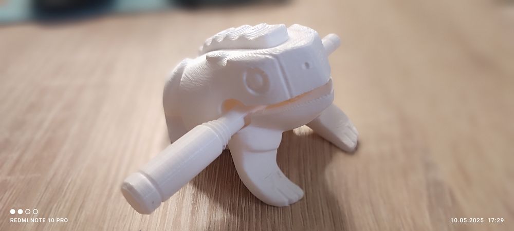 3D печать Перкуссионна жаба