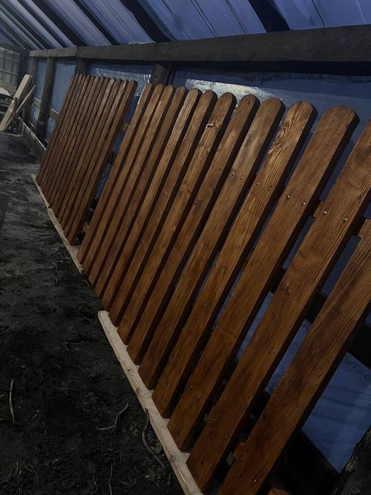 Забор штахетник …