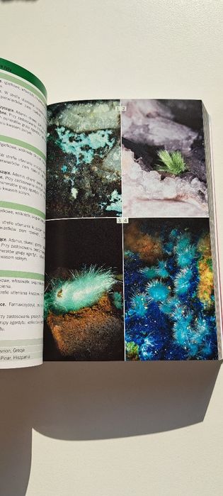 Książka minerały kamienie  szlachetne skałały i meteoryty