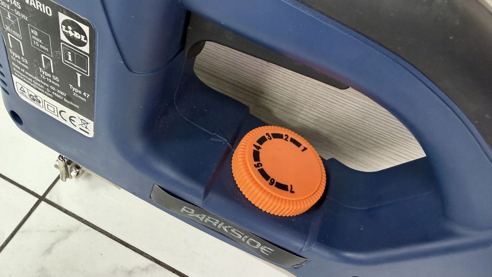 Zszywacz elektryczny gwoździarka parkside pet 23 vario