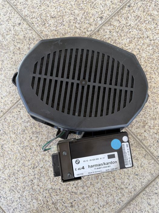 Sistema de Som Harman Kardon BMW E46 Sedan – Original BMW