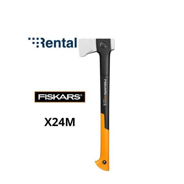 Siekiera FISKARS X24 M, nowa, od ręki, gwarancja