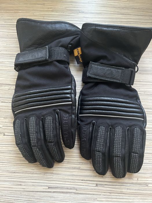 Rękawice motocyklowe skórzane Cordura Ultra III Tec