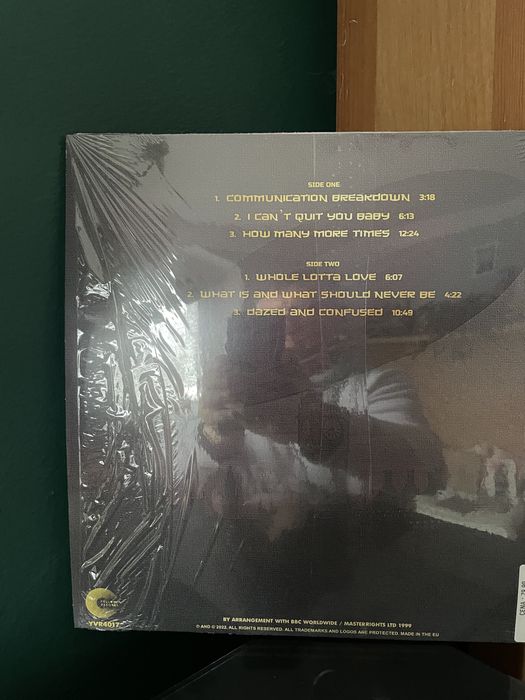 Led Zeppelin Whole Lotta Live Lp