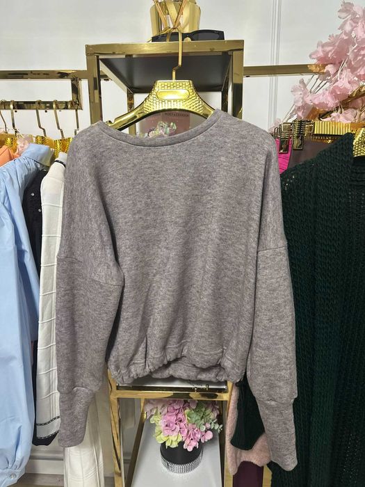 Komplet damski dresowy sweterkowy Basari